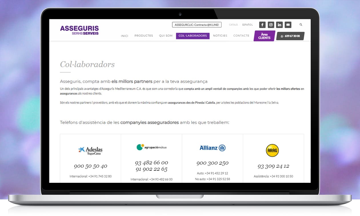 asseguris-ordinador Col·laboradors asseguris